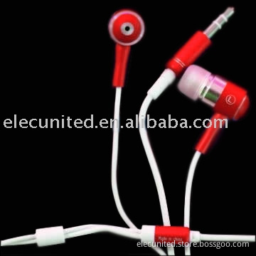 iSolate Vibe Earphone for iPod - Metal Red